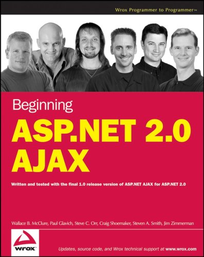 Beginning Aspnet 20 Ajax 1st Edition Wallace B Mcclure Paul Glavich