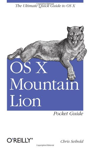 Os X Mountain Lion Pocket Guide 1st Edition Chris Seibold