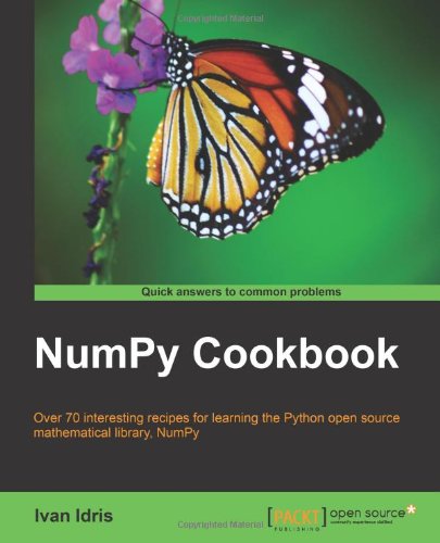 Numpy Cookbook Ivan Idris