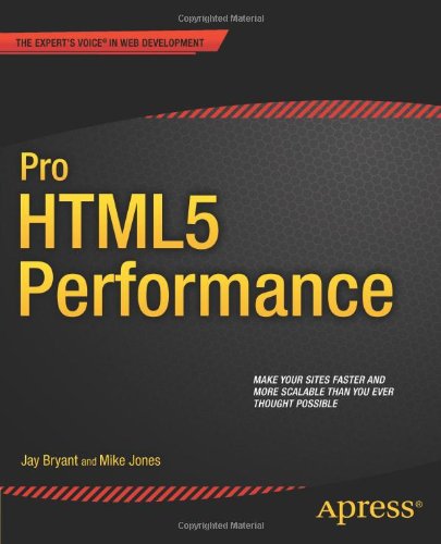 Pro Html5 Performance Jay Bryant Mike Jones