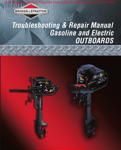 Briggs Stratton Gasoline And Electric Outboards Manual