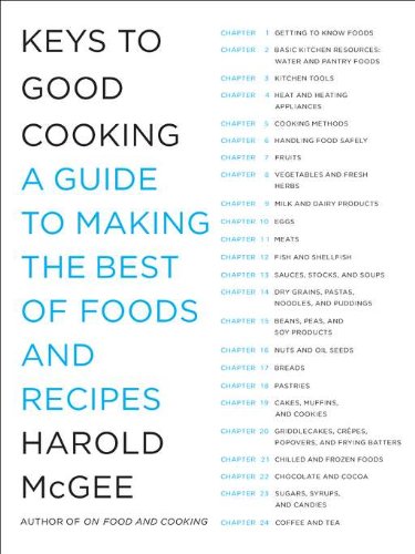Keys To Good Cooking Harold Mcgee