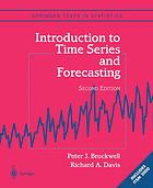 Introduction To Time Series And Forecasting 2nd Edition Peter J Brockwell