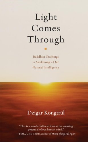 Light Comes Through Buddhist Teachings On Awakening To Our Natural Intelligence First Edition Dzigar Kongtrul