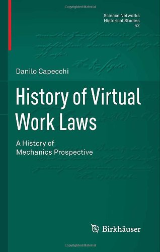 History Of Virtual Work Laws A History Of Mechanics Prospective 1st Edition Danilo Capecchi Auth