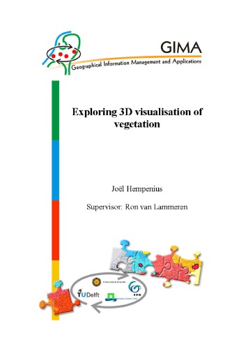 Exploring 3d Visualisation Of Vegetation Hempenius J