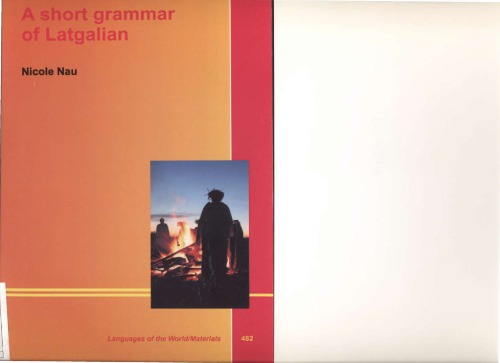 A Short Grammar Of Latgalian Nicole Nau