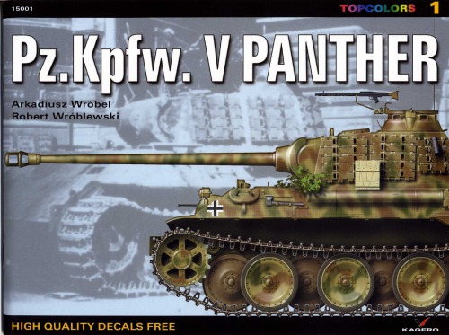 Pz Kpfw V Panther Arkadiusz Wrobel Robert Wroblewski Eng Text Tomasz Szlagor