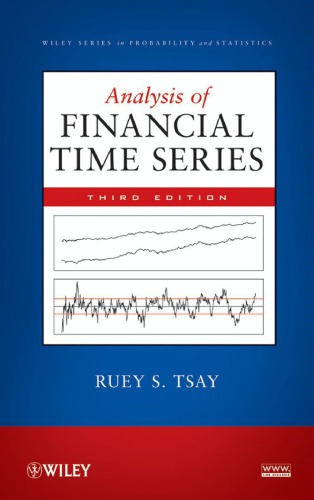 Analysis Of Financial Time Series 3rd Edition Ruey S Tsay