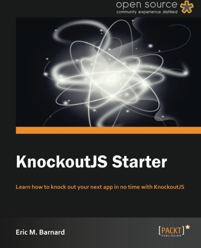 Knockoutjs Starter 1st New Edition Eric M Barnard