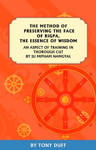 Method Of Preserving The Face Of Rigpa Tony Duff