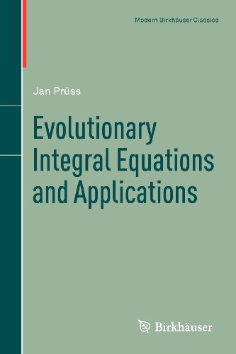 Evolutionary Integral Equations And Applications 1st Edition Jan Prss Auth