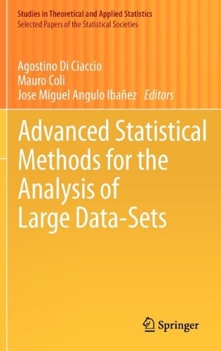 Advanced Statistical Methods For The Analysis Of Large Datasets 1st Edition Laura Bocci