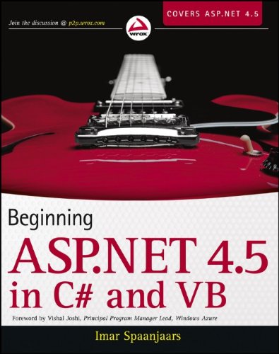 Beginning Aspnet 45 In C And Vb 1st Edition Imar Spaanjaars