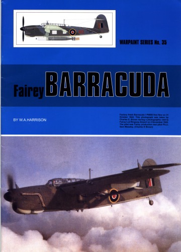 Fairey Barracuda Warpaint 35 Wa Harrison