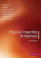 Physical Properties Of Polymers 3ed James E Mark Et Al