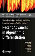 Recent Advances In Algorithmic Differentiation 1st Edition Bruce Christianson Auth
