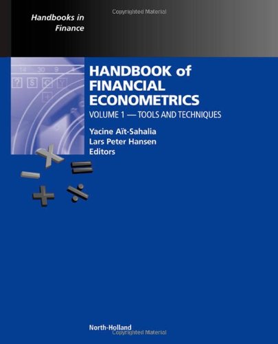 Handbook Of Financial Econometrics Volume 2 Applications Yacine Aitsahalia Lars Peter Hansen Eds