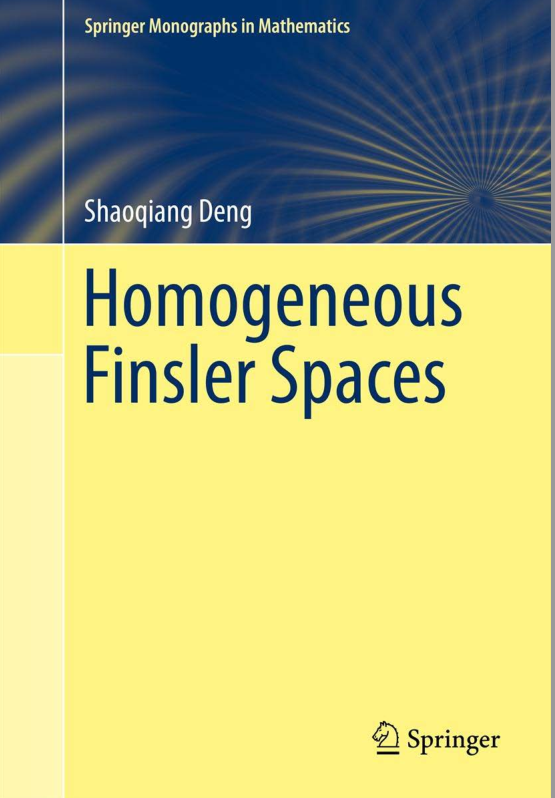 Homogeneous Finsler Spaces 1st Edition Shaoqiang Deng Auth