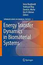 Energy Transfer Dynamics In Biomaterial Systems 1st Edition Elisabetta Collini