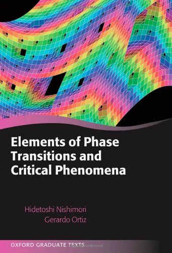 Elements Of Phase Transitions And Critical Phenomena 1st Edition Hidetoshi Nishimori