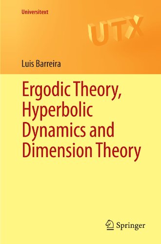 Ergodic Theory Hyperbolic Dynamics And Dimension Theory 1st Edition Luis Barreira Auth