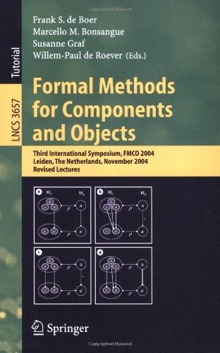 Formal Methods For Components And Objects Third International Symposium Fmco 2004 Leiden The Netherlands November 25 2004 Revised Lectures Programming And Software Engineering 1st Edition Frank S De Boer