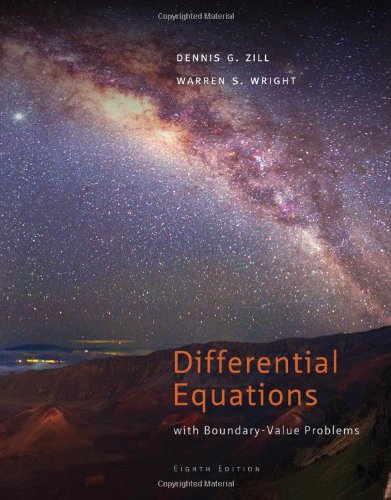 Differential Equations With Boundaryvalue Problems 8th Edition Dennis G Zill