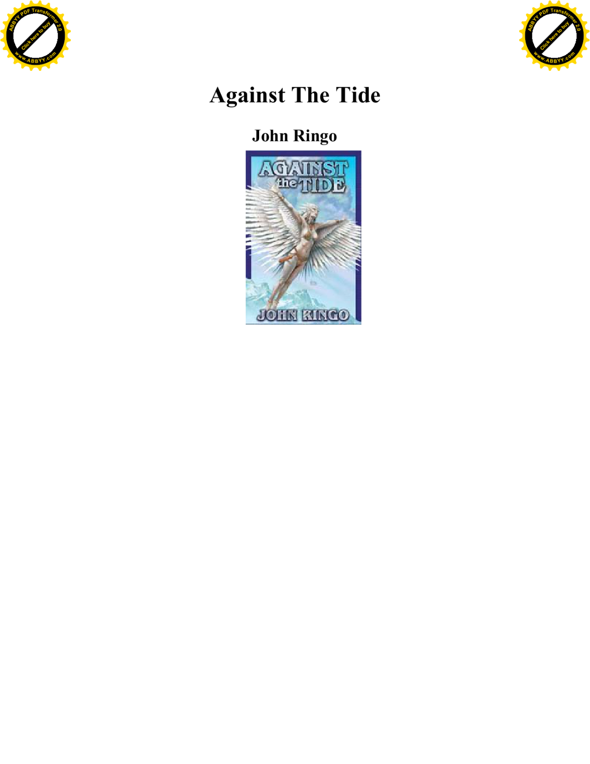 Against The Tide Ringo John
