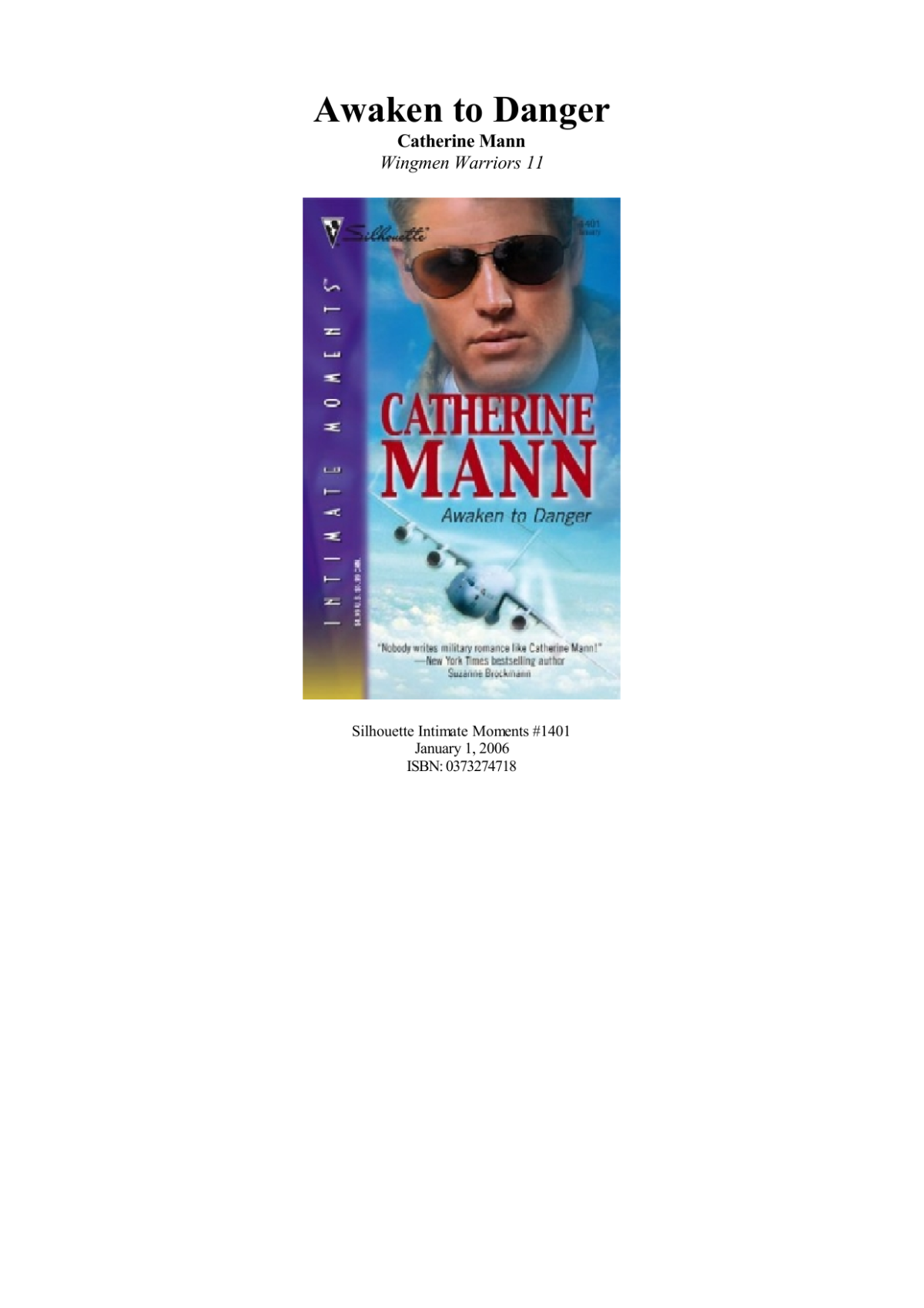 Awaken To Danger Mann Catherine
