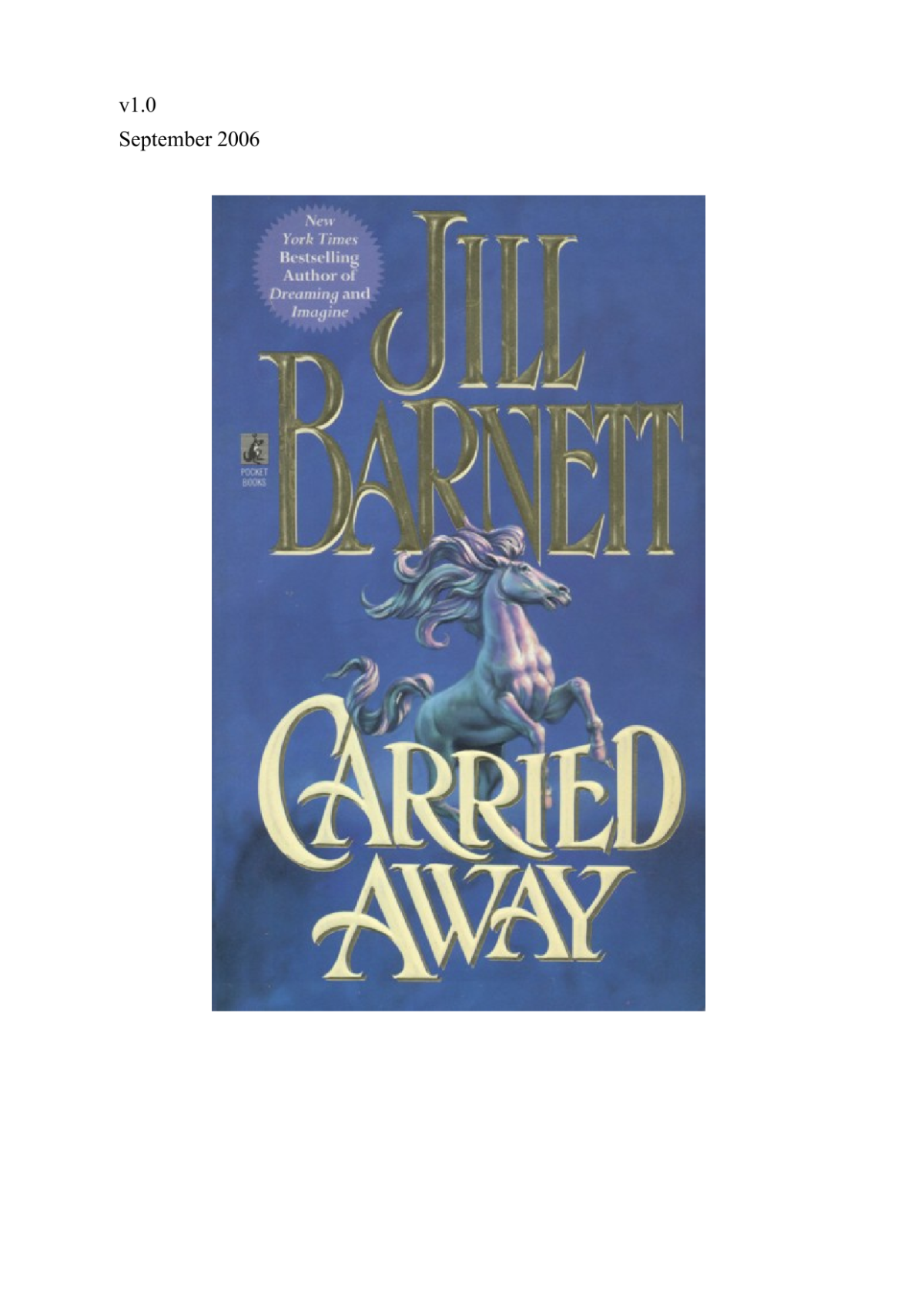 Carried Away Barnett Jill