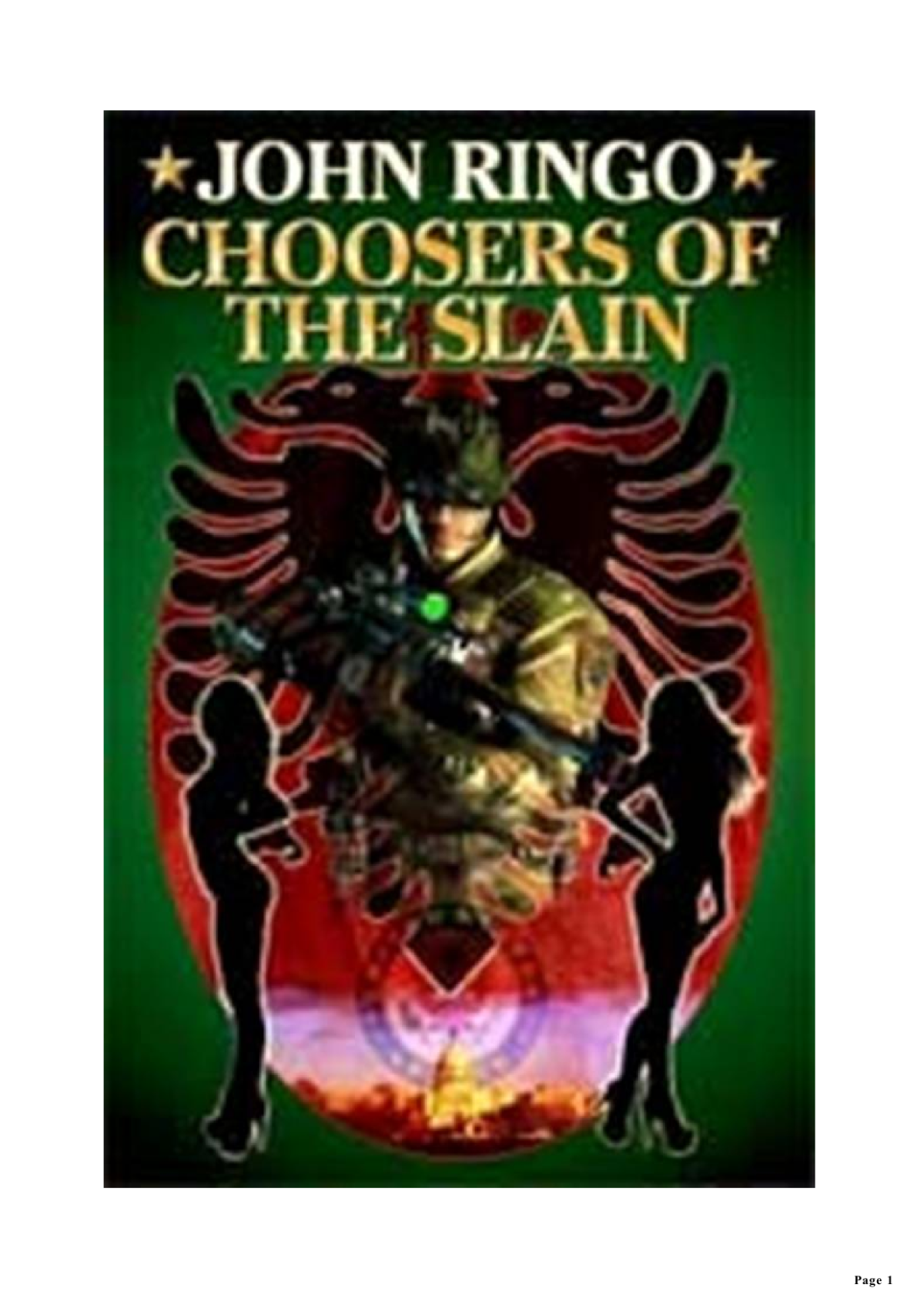Choosers Of The Slain 1st Edition John Ringo