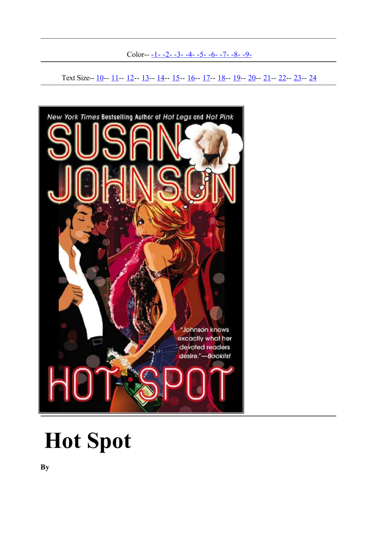 Hot Spot Johnson Susan