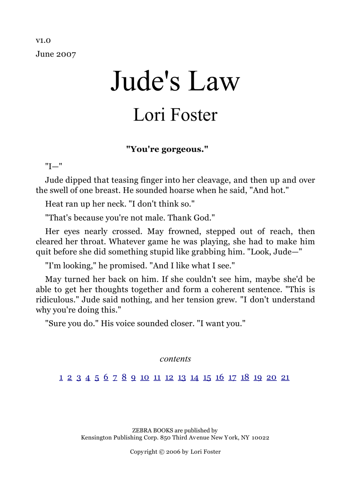 Judes Law Foster Lori