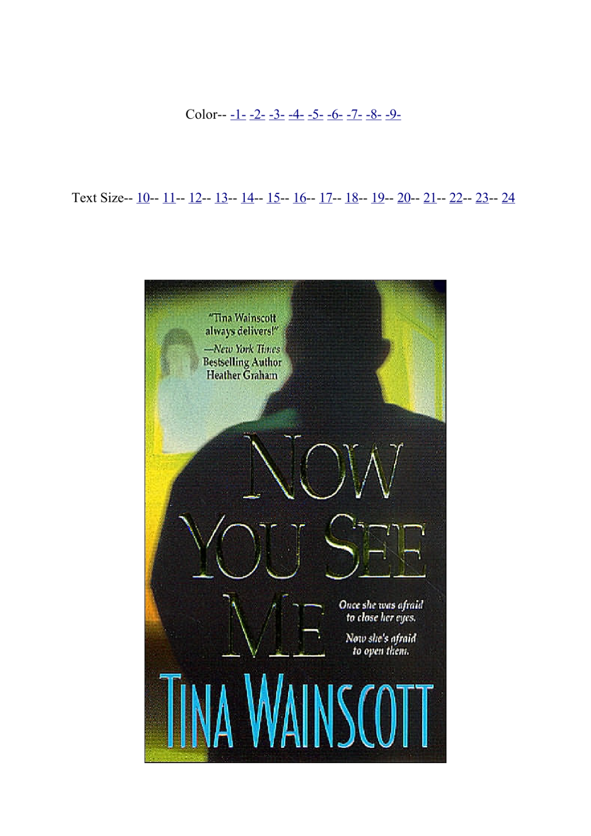 Now You See Me Wainscott Tina