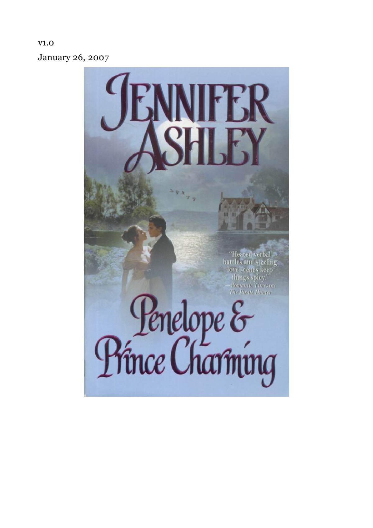 Penelope Prince Charming Ashley Jennifer