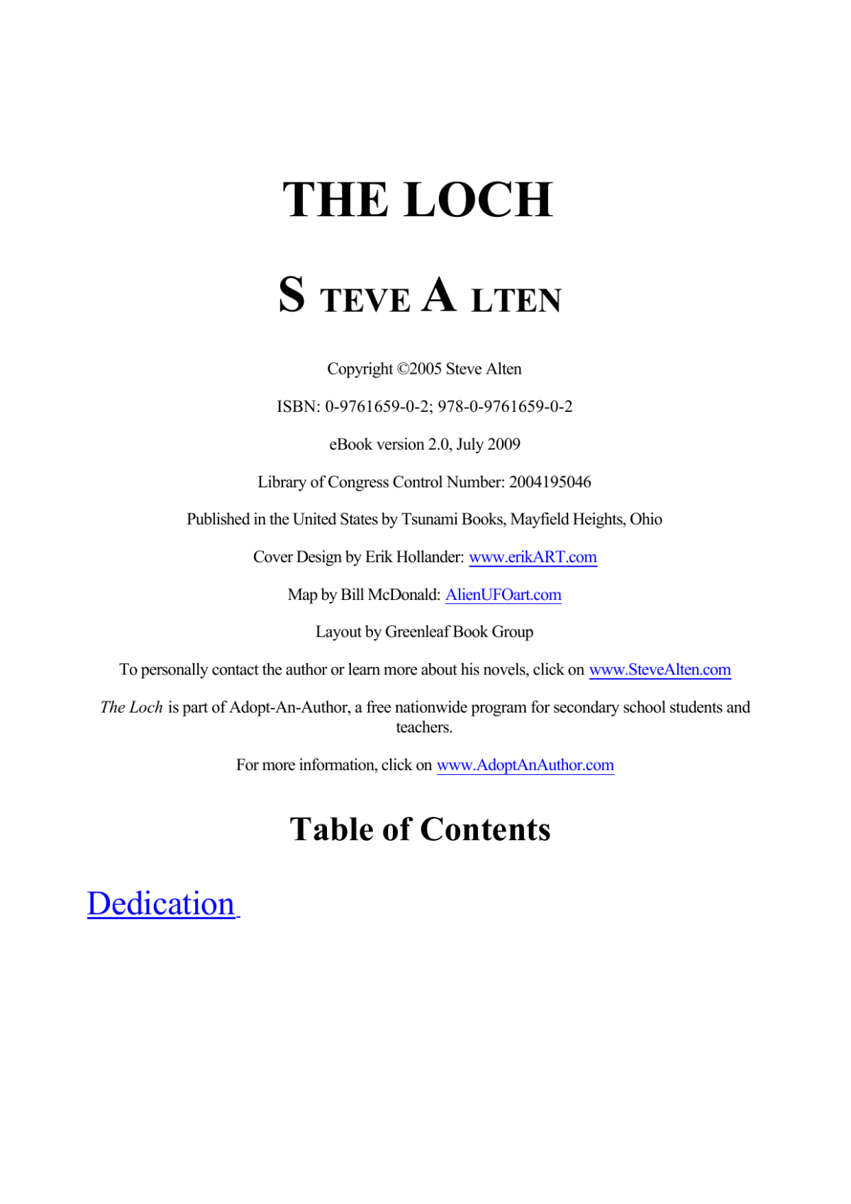 The Loch Alten Steve