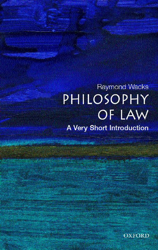 The Philosophy Of Law Wacks Raymond