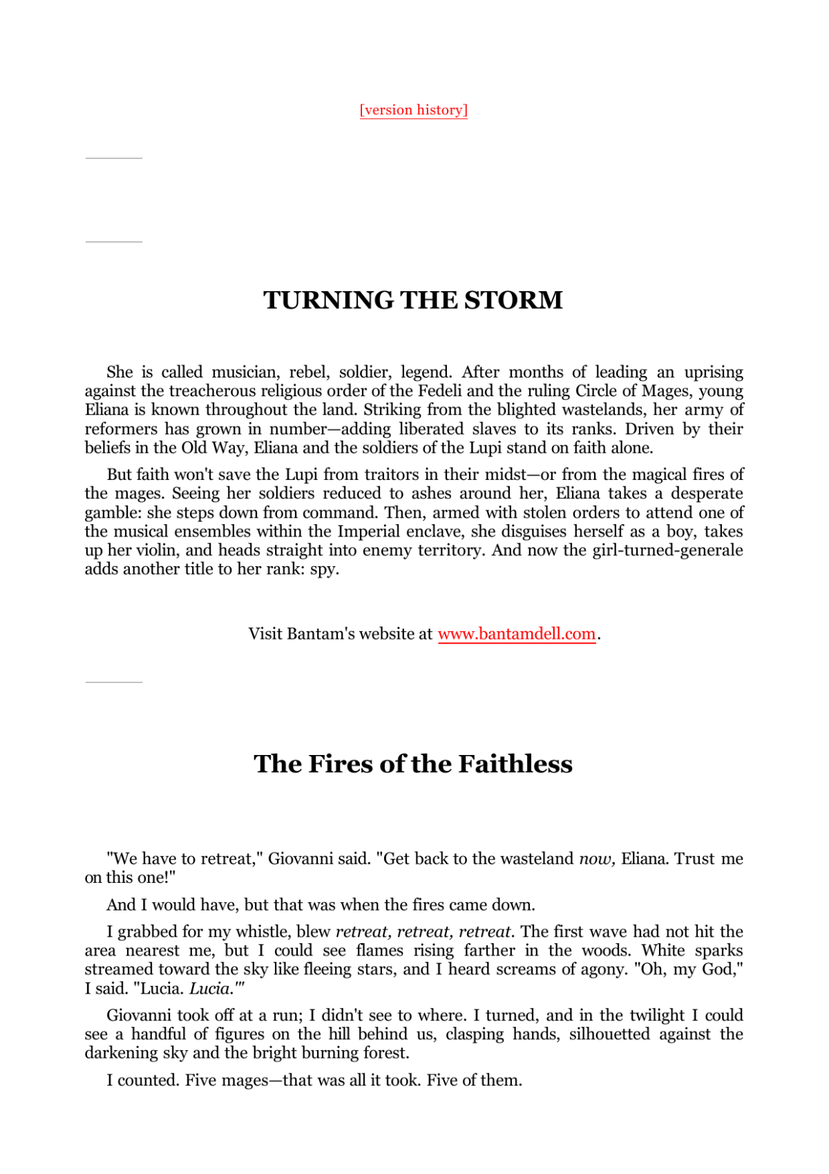 Turning The Storm Kritzer Naomi