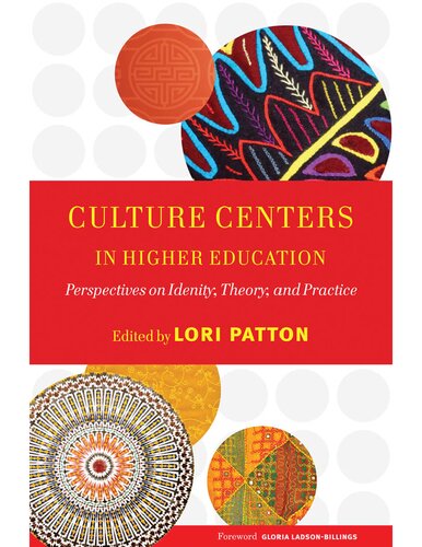 Culture Centers In Higher Education Perspectives On Identity Theory And Practice Lori D Patton