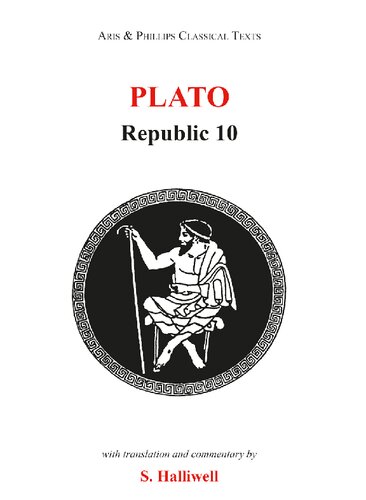 Plato Republic 10 Stephen Halliwel