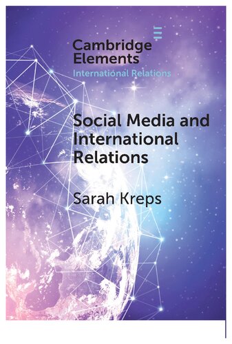 Social Media And International Relations Sarah Kreps