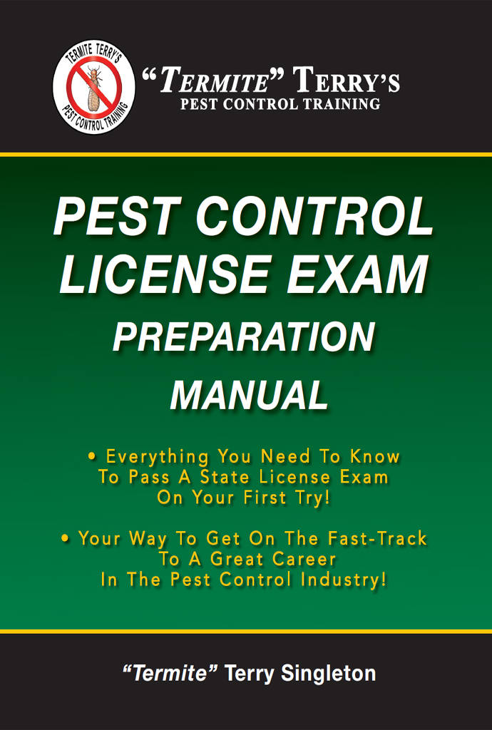 Pest Control License Exam Preparation Manual Termite Terry Singleton