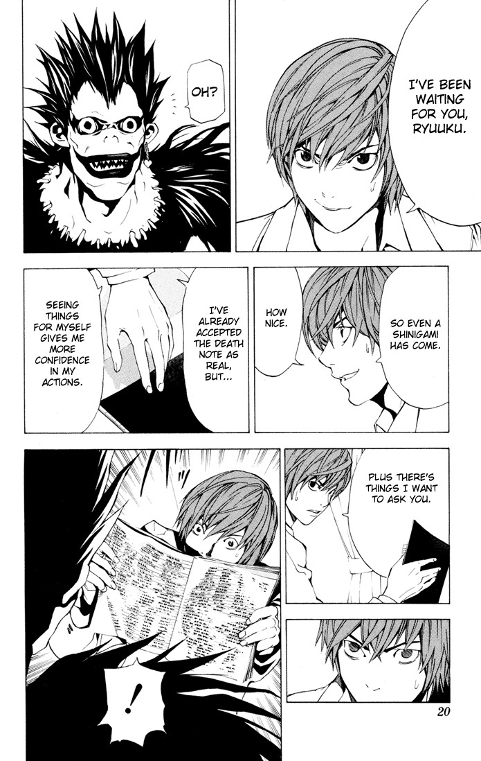 Death Note Vol 1 Boredom Tsugumi Ohba Takeshi Obata Illustrator