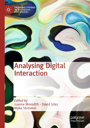 Analysing Digital Interaction 1st Edition Joanne Meredith David Giles