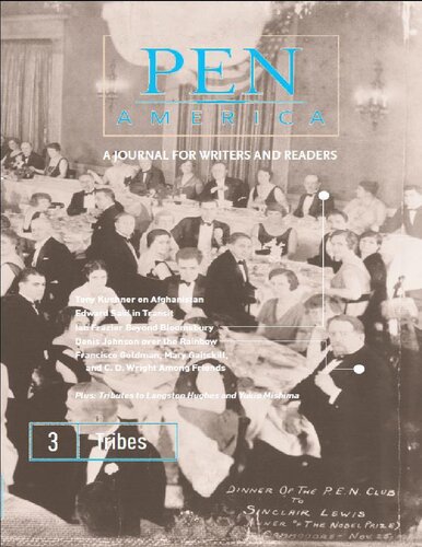Pen America Issue 3 Tribes Pen America A Journal For Writers And Readers Pen American Center