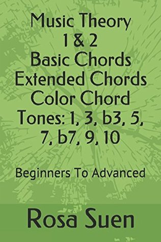 Music Theory 1 And 2 Basic Chords And Extended Chords Color Chord Tones 1 3 B3 5 7 B7 9 10 Beginners To Advanced Rosa Suen Suen