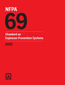Nfpa 69 Standard On Explosion Prevention Systems 2019 Nfpa