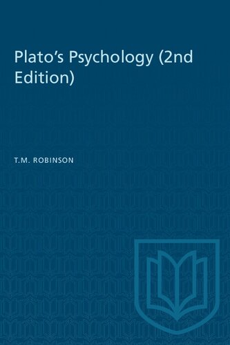 Platos Psychology 2 Reprinted T M Robinson