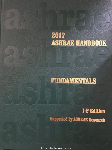 Ashrae Handbook Of Fundamentals Si Edn 2017 Ashrae